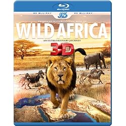 WILD AFRICA 3D - An Extraordinary Journey (Blu-ray 3D & 2D Version) REGION FREE