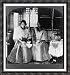 Stereoview (M): School girls in native dress upper garment made of hemp gauze Philippine Islands