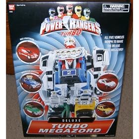Power Rangers Deluxe Turbo Megazord Action Figure
