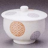 湯呑み　蓋付煎茶　源氏丸紋　和食器　美濃焼　業務用