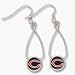 Chicago Bears French Loop Dangle Earrings