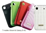 Samsung Tmobile Vibrant & Galaxys S 4G COLOR: BLACK Premium Mesh Case - Fre ....