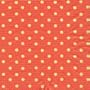 Entertaining with Caspari Set of 2 Dots Paper Cocktail Napkin Package, Orange and Gold
