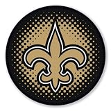 NFL New Orleans Saints 22.5-Inch Round Bath Rug