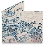 Star Trek Enterprise Ship Blueprints Tyvek Mighty Wallet - 3x4