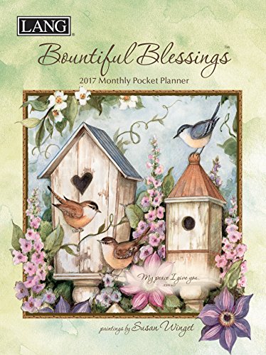 Lang 2017 Bountiful Blessings Monthly Pocket Planner, 4.5 x 6.5 inches (17991003158)