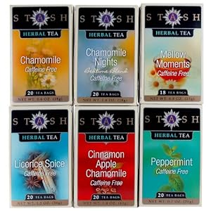 Stash Tea Soothing Herbal Tea Assortment 18-count Pack Of 6 by Stash Tea