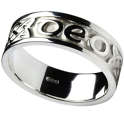Sterling silver irish wedding rings