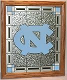 North Carolina Tar Heels - UNC Wall Plaque Wooden Frame NCAA College Athletics Fan Shop Sports Team Merchandise