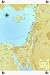 Biblical & Modern Day Map of Israel - A Highly Detailed Cartographer's Map of Modern and Ancient Israel in Full Color