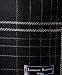 Men's 100% Wool Scarf, Hws5018 Black Tone Image #3