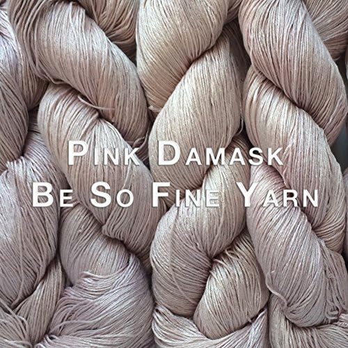 Kristin Omdahl Yarns Be So Fine Bamboo Yarn Pink Damask