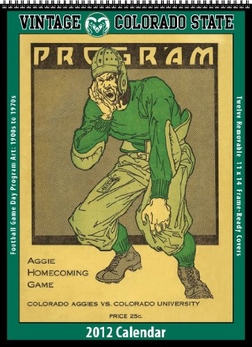 Colorado State Rams 2012 Football Calendar