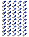 50Pcs T10 194 168 2825 W5W 5 x 5050 SMD LED Super Bright Car Lights Lamp Bulb Blue