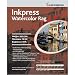 Inkpress Fine Art Watercolor Rag Textured Surface, 15 mil, 95% Bright, Single Sided, 4 x 6, (50 sheets)