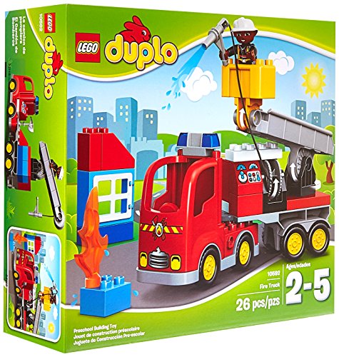 Lego duplo town 10592 fire truck building kit