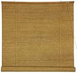Woven Jute Roll Up Window Blinds - 60