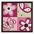 Tiddliwinks Raspberry Garden Rug
