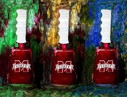 Miss State Painting - Warhol Cowbells