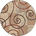 Mohawk Home Free Hand Rug - Tan (96" Round)