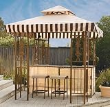 8 X 8 BARZEBO REPLACEMENT CANOPY TOP
