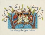 Dimensions Needlecrafts Punch Needle, Owl Always Be Your Friend