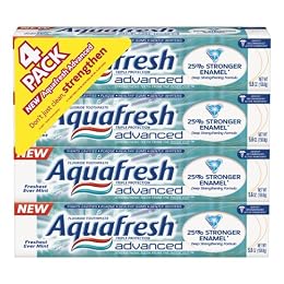 Aquafresh Advanced 5.6 oz- 4 Pack » for $2.99 Aquafresh Advanced 5.6 oz- 4 Pack » for $2.99