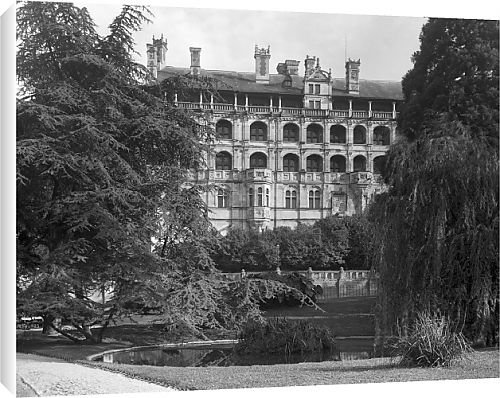 Canvas Prints of Chateau de Blois from Country Life 