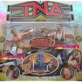 TNA 2 Packs Series 4 Chris Sabin & Kevin Nash