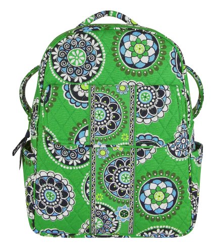 Vera Bradley New Backpack in Cupcakes Green