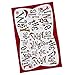 DII 100% Cotton, Oversized, Everyday Kitchen Basic, Printed Dishtowel, Welcome Holiday, 18x28, Set of 3- Christmas Carol