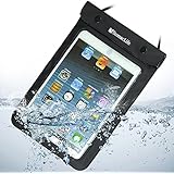 Black Tablet Waterproof Case Sleeve Dry Pouch Bag for Apple Ipad Mini / Samsung Galaxy Note 8.0 / Samsung Galaxy Tab 3 P3200 T310 T210 / Samsung Galaxy Tab 2 (7-inch, Wi-fi) / Kindle Fire Hd 7" / Google Nexus 7 Tablet / Asus Nexus 7 / Coby Kyros 7-inch Android 4.0 4 Gb / 7'' Google Android 4.0 Os 8gb / Tagital (Tm) 7" Android 4.0 4gb