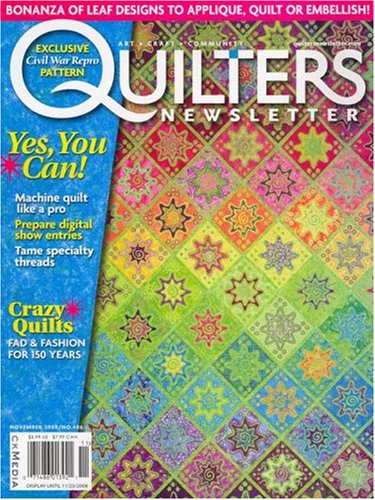 Childrens Toyshop  Magazines : Quilter's Newsletter Magazine