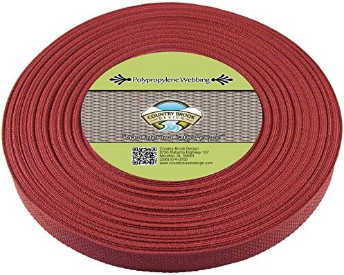 Country Brook Design - 1 Inch Polypropylene (Polypro) Webbing