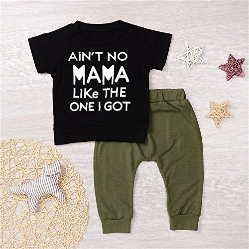 Mikrdoo-Baby-Boy-Girl-Clothing-Set-Letters-Printed-Black-T-Shirts-Tops-Solid-Pants-2-Pcs-Bebe-Outfits-Kids-Costumes