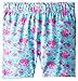 Dream Star Girls' Floral Print Bike Shorts