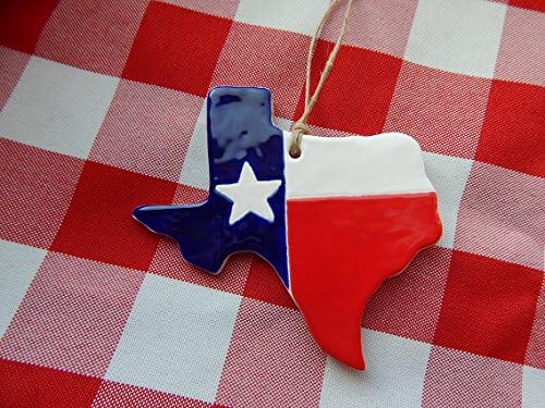 Texas Flag Ornament