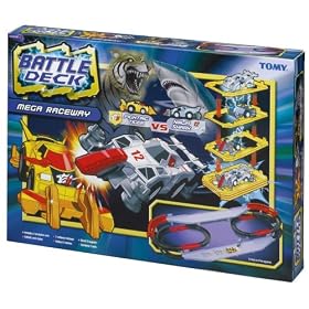 Tomy ChoroQ Battle Deck System Mega Raceway