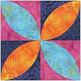 AccuQuilt Orange Peel Go! Fabric Cutting Dies, 4.5" by 4.5"