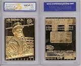 1997 KEN GRIFFEY JR FLEER 23K GOLD ROOKIE GEM MINT 10