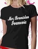Mrs Branislav Ivanovic Tshirt (LADIES),XXL
