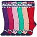 Basico Soft Warm Microfiber Fuzzy Winter Socks Knee High 12pairs(1pack)