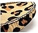 Fulinken Leopard Haircalf Leather Men's Comfort Slip Ons Loafers Driving Shoes
