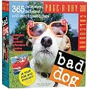 Bad Dog Page-A-Day Calendar 2008