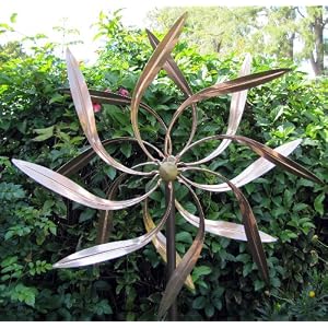 Kinetic Copper Wind Spinner