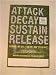 Simian Mobile Disco Attack Decay Sustain Release Poster