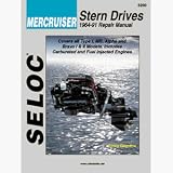Mercruiser Stern Drive 1964-91 <br><br>Covers Type 1, Alpha/MR and Bravo I and II units powered by Ford and GM 4-cylinder, in-line 6, V6 and V8 engines. <br> <br>