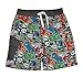 DC Shoes Co Little Boys' Rashguard and Microfiber Short