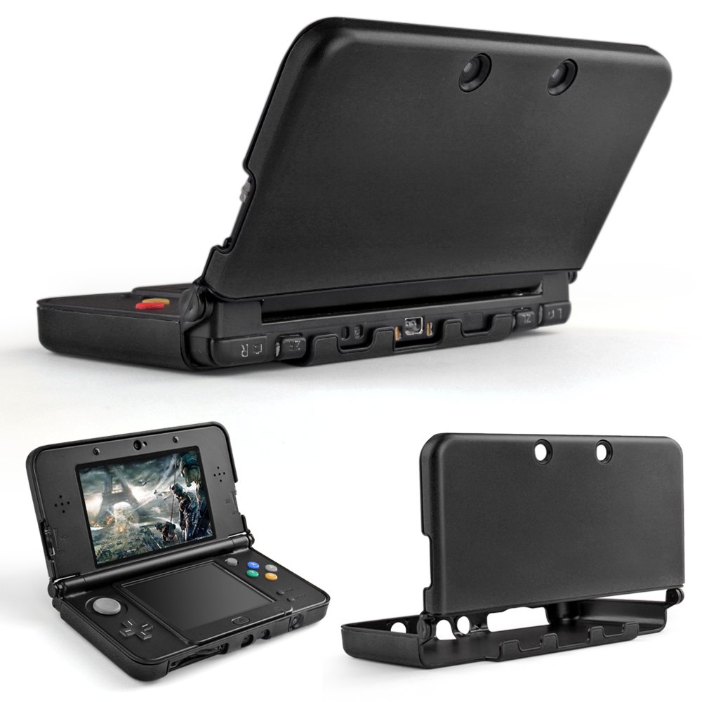 TNP New 3DS XL Case (Black) Plastic + Aluminium Full Body Protective Snapo... eBay