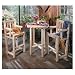 Rustic Cedar 3 Indoor or Outdoor Piece Bistro Patio Set
